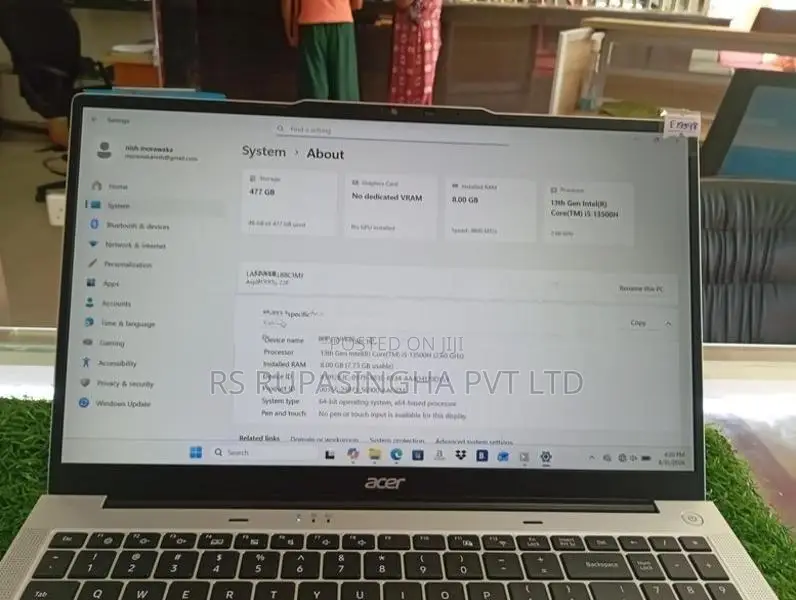 Acer I5-13 Gen Laptop