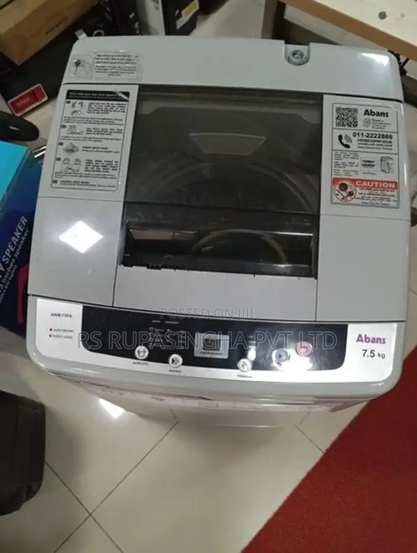 Abans Fully Auto Washing Machine - 7.5KG