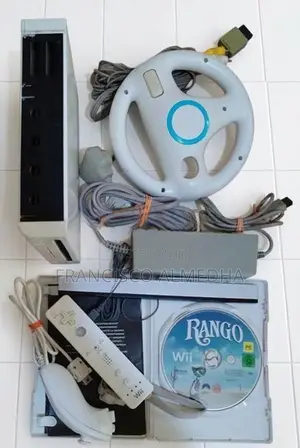 Nintendo Wii Full Set With A Game