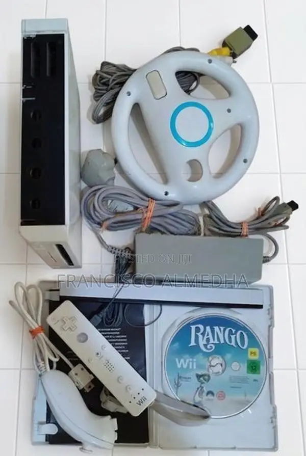 Nintendo Wii Full Set With A Game