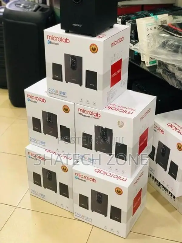 Microlab 2.1 Channel Multimedia Speaker + Subwoofer (Brand New) 118BT