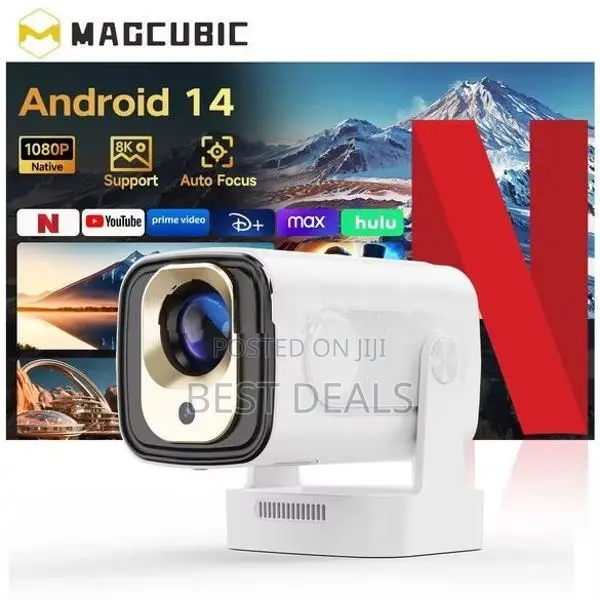 HY310 Mini Smart Projector 1080p 4K support