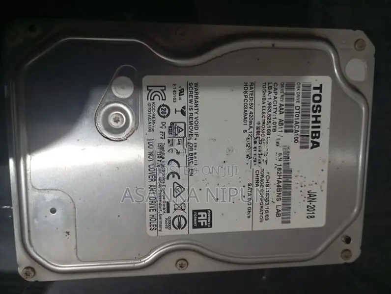 Thoshiba 1TB HDD