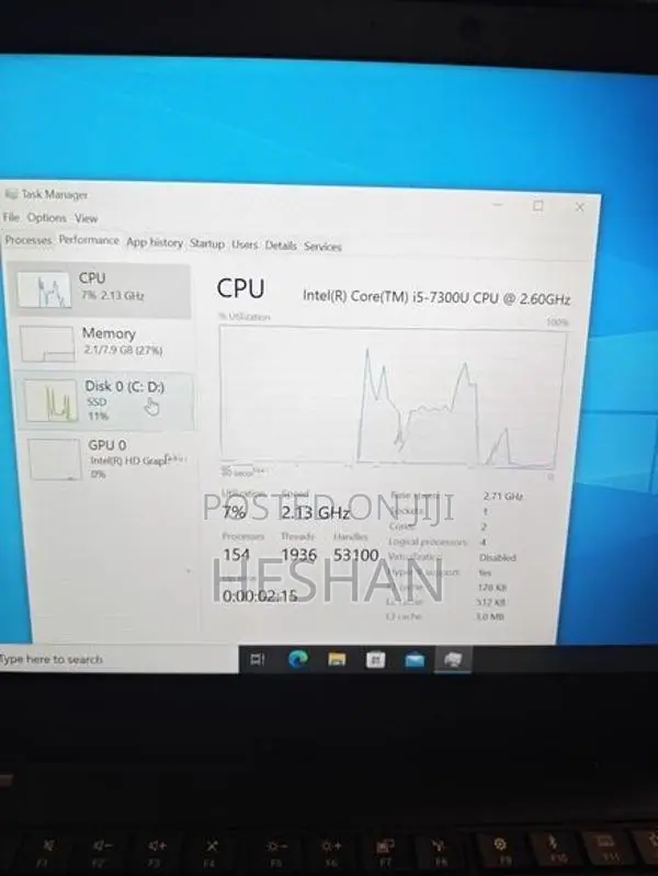 Lenovo T470 I5 7th Gen