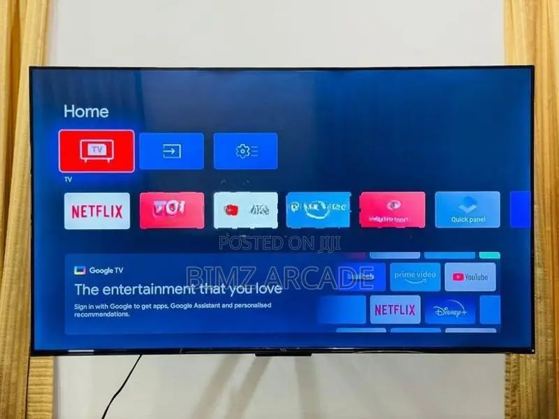 55” Inch TCL 4K UHD Smart TV