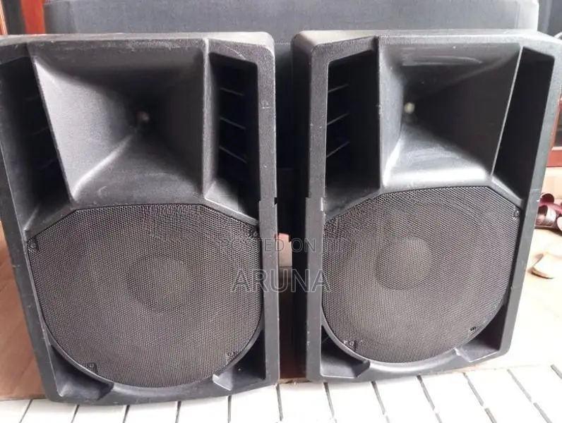 15" Powered Speaker Pair
