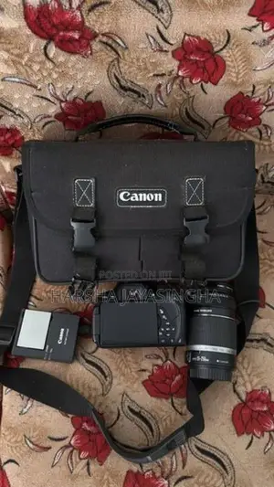 Canon EOS 700D Dslr Camera With EF-S 55-250mm Telephoto Lens