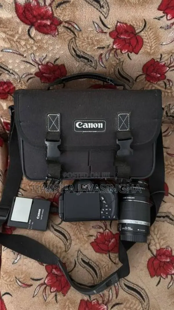 Canon EOS 700D Dslr Camera With EF-S 55-250mm Telephoto Lens