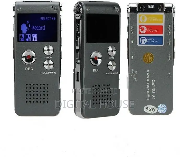 Voice Recorder professional 8GB / 300Hrs recording Duration