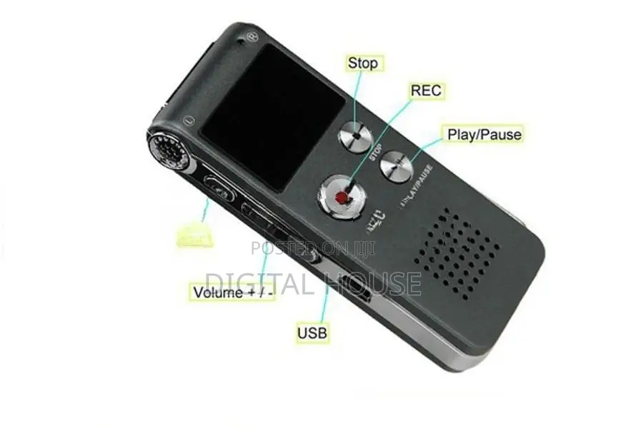Voice Recorder professional 8GB / 300Hrs recording Duration