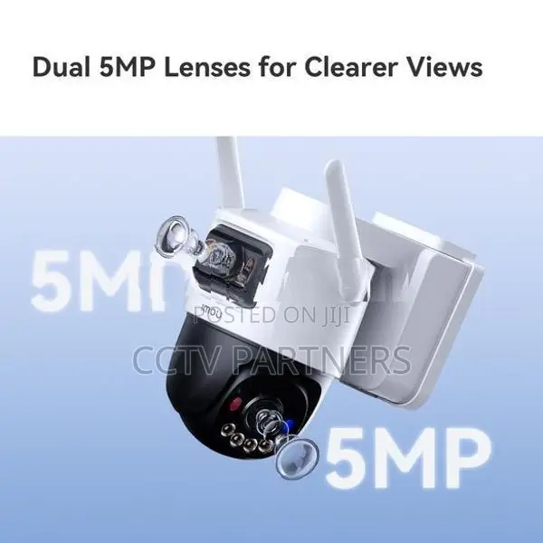 IMOU AOV PT 5MP 4G & Wi-Fi Solar Battery Dual cctv Camera Installation