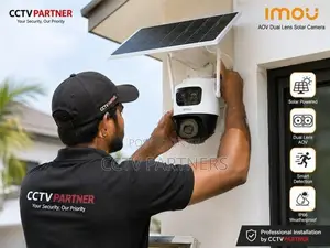 IMOU AOV PT 5MP 4G & Wi-Fi Solar Battery Dual cctv Camera Installation
