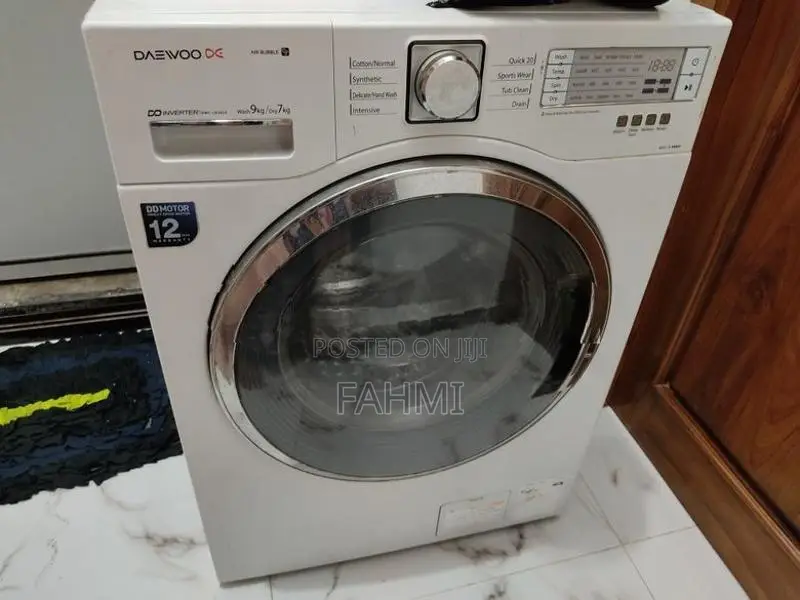 Daewoo 9KG Washer / 7KG Dryer – From Qatar Excellent Condition