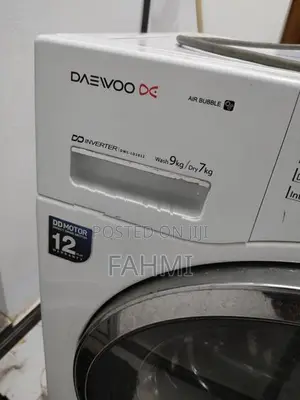 Daewoo 9KG Washer / 7KG Dryer – From Qatar Excellent Condition