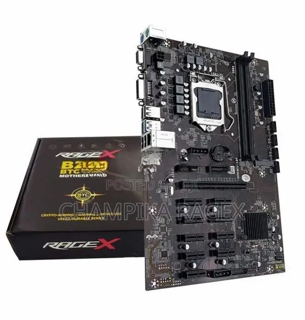 Brand New RageX B250 Motherboard (3 Years ) + HDMI Adapter