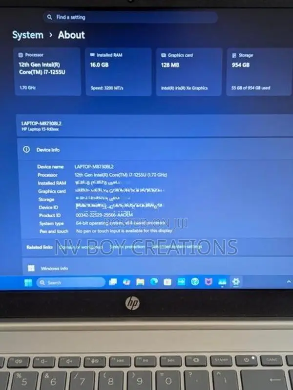 i7 12th Gen HP Laptop