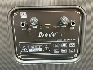 Brodu BTS 2492 Boom Box Party Speaker