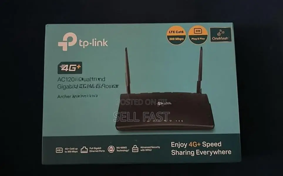 TP-Link Archer MR600 — 4G+ LTE Cat6 Router