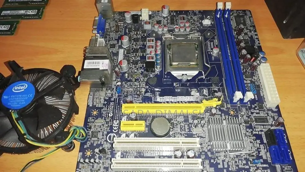 Intel i3 1st Gen + H55 Motherboard Stock Cooler Combo Set