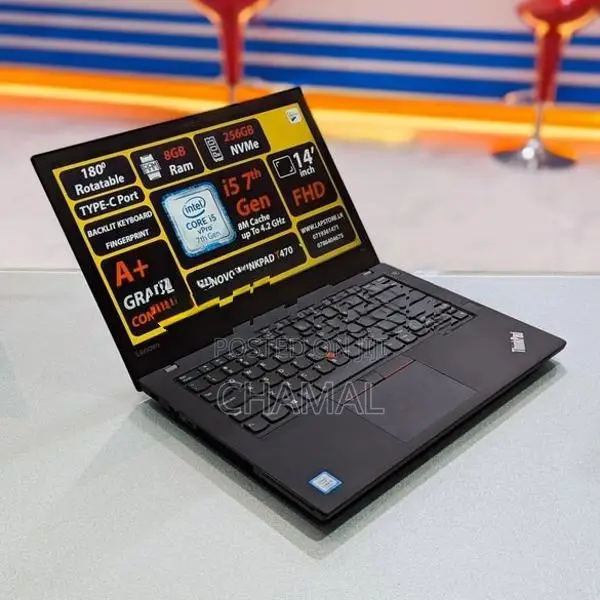 Lenovo ThinkPad T47Core i5 7th Gen|8GB RAM|256GB NVMe Laptop