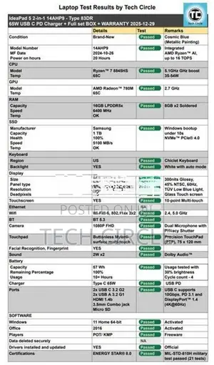 Yoga 7 360 Touch Amd 8845HS
