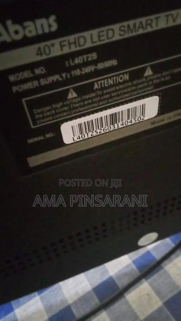 Abans 40 inches LED TV