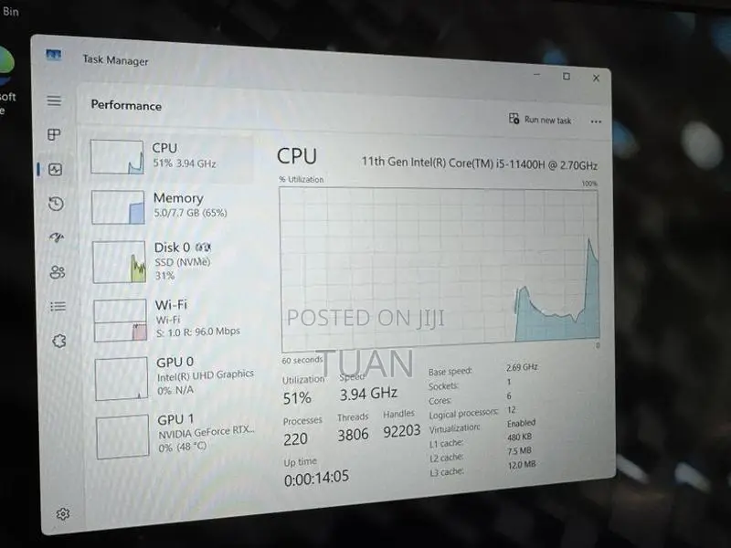 Dell G15 Gaming Laptop RTX 3050