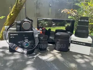 Sony A73 with Lens