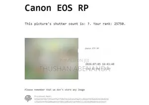 Canon RP Camera