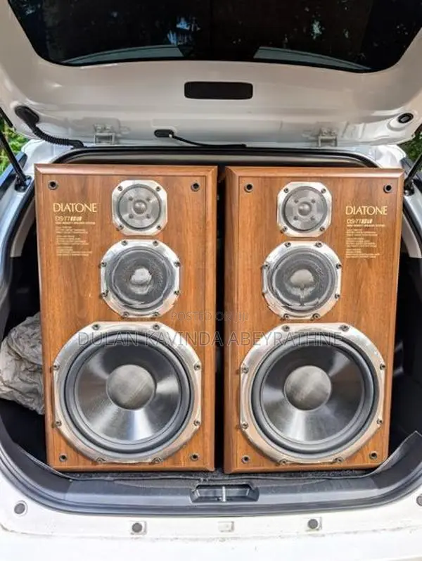 Diatone DS-77HR 12" High-End Vintage Hi-Fi Speaker Pair Japan Imported