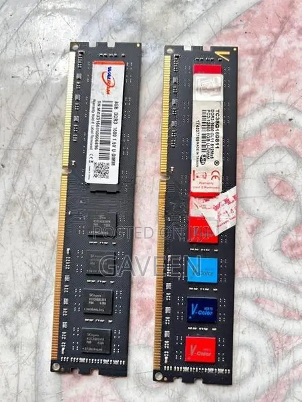 8GB DDR3 Ram 1600MHZ
