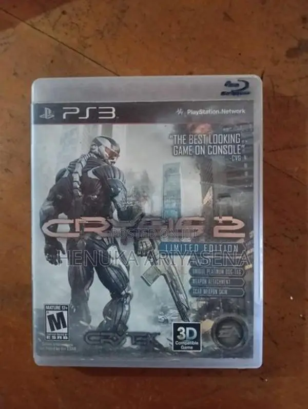 Crysis 2 limited edition ps3 Game