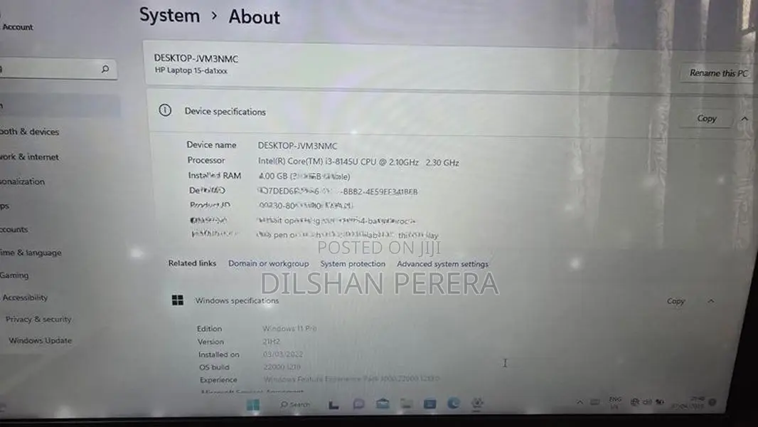 HP Laptop 15-da1014TU