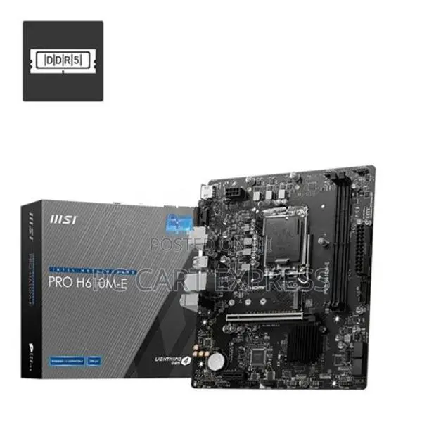 MSI H610M-E PRO DDR5 Motherboard