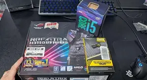 Japan Imported Asus ROG Strix H370-F + i5-9400F 16GB Ram Combo