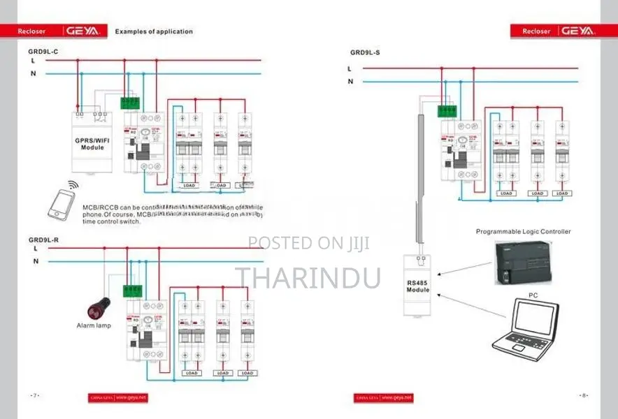 Auto Recloser With A Type Rccb RCD Elcb Self-Reclosing 2P-40A-30mA