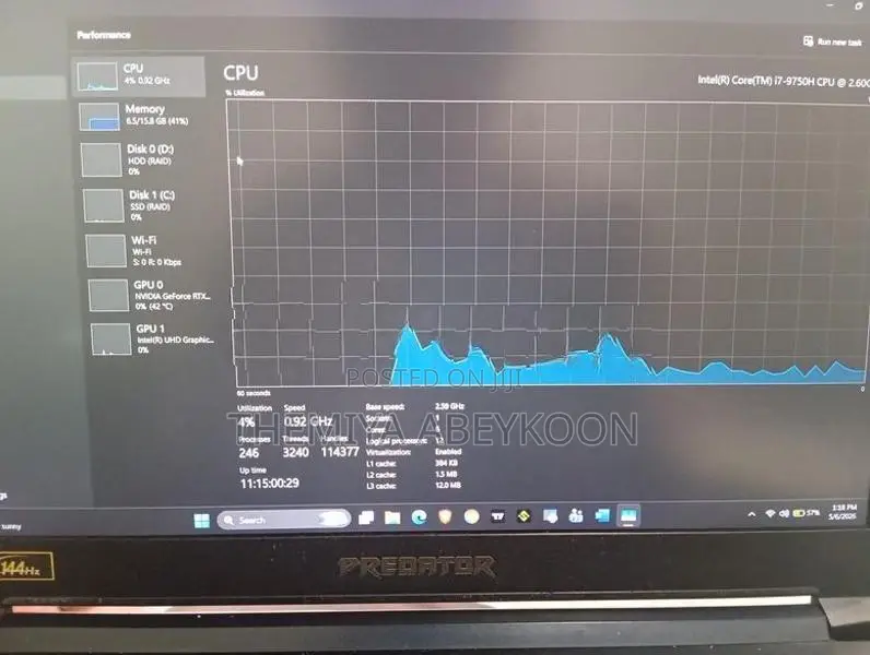 Acer Predator Helios 300 Gaming Laptop