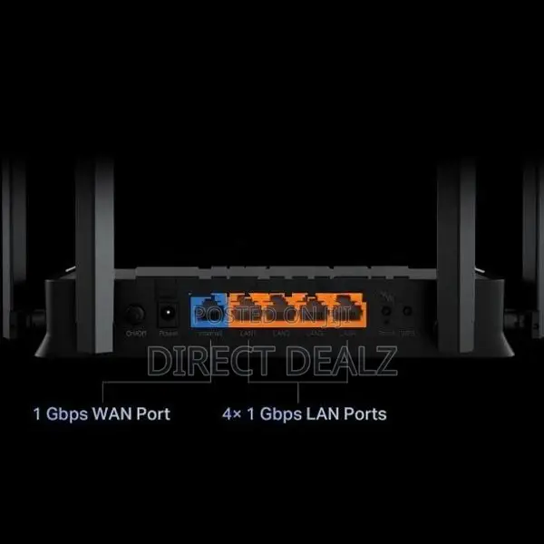 TP-Link Archer BE220 BE3600 Dual-Band Wi-Fi 7 Router