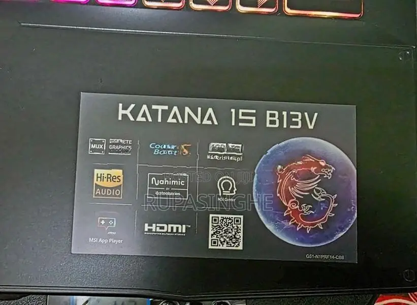 MSI Gaming KATANA 15 B13V Laptop