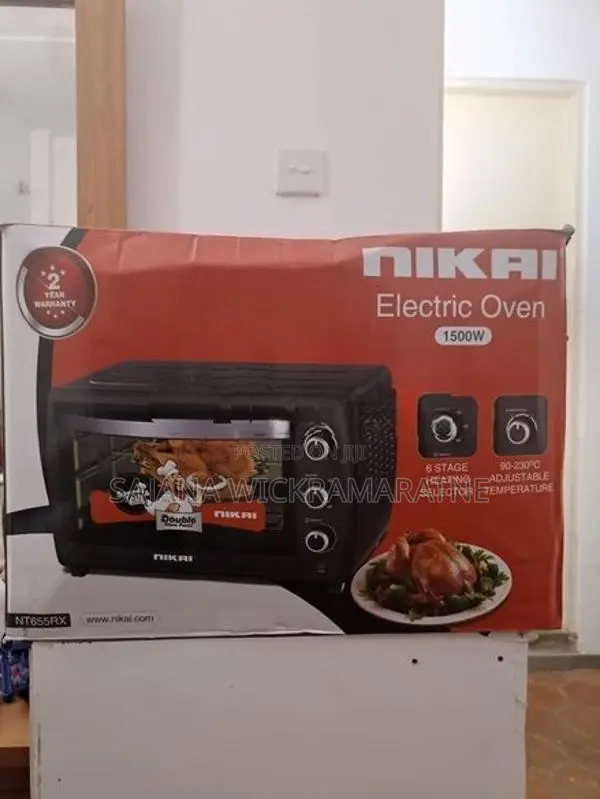 Nikai 1500W Electric Oven (Model NT655RX)