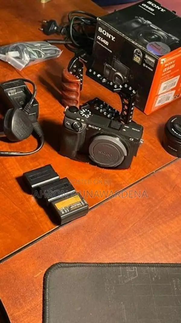 Sony A6400 Mirrorless Camera with Lens