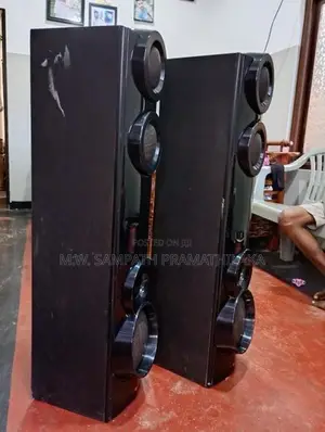 Black Tower Speakers
