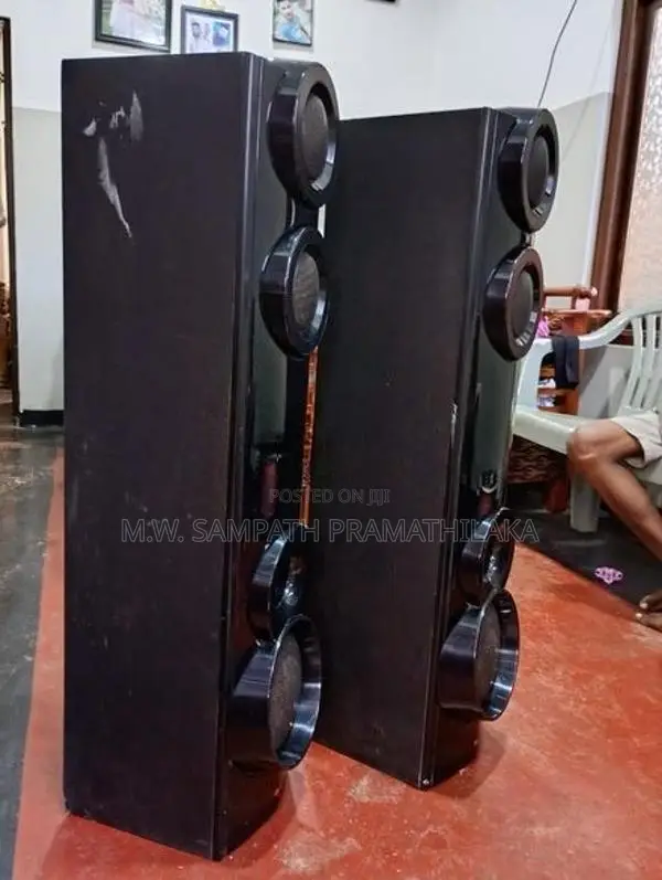 Black Tower Speakers