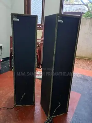Black Tower Speakers
