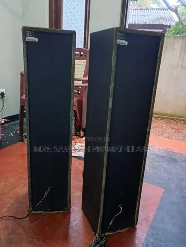 Black Tower Speakers