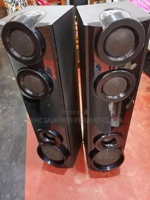 Black Tower Speakers