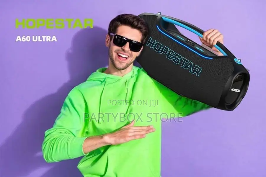 Hopestar A60 Ultra High Power Outdoor Speakers With Mic (450W)