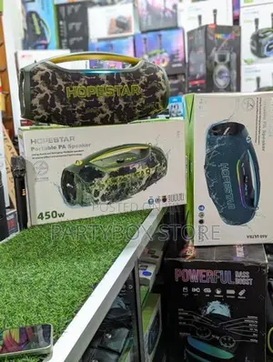 Hopestar A60 Ultra High Power Outdoor Speakers With Mic (450W)