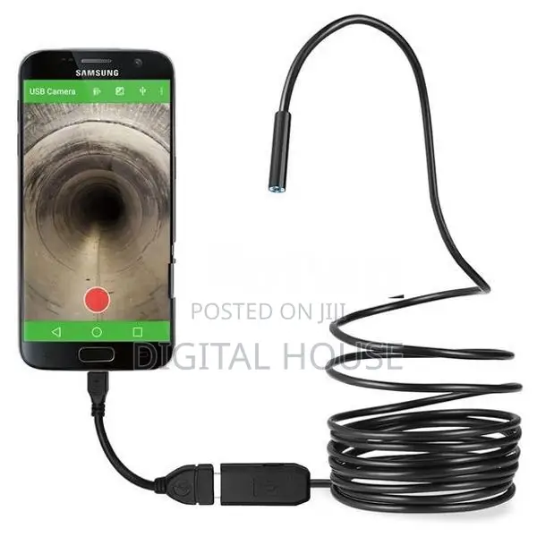 camera Endoscope 5mp Waterproof / 2 Meter Cable Length - new