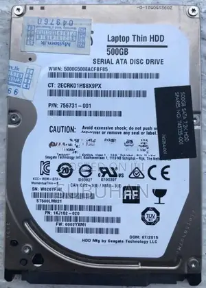 500GB Hard Disk